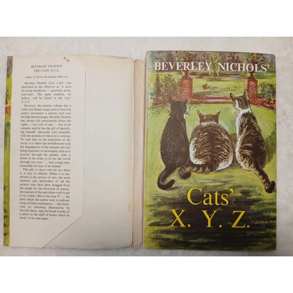 Beverley Nichols / CATS' X.Y.Z 1st Edition 1961